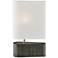 Lite Source Goslin Charcoal Gray Ceramic Table Lamp