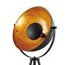 Lite Source Gothard 65" Black and Gold Spotlight Tripod Floor Lamp