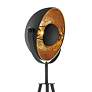 Lite Source Gothard Black and Gold Small Spotlight Tripod Floor Lamp