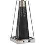 4_Lite Source Granger 29" Nickel Black USB Bluetooth Speaker Table Lamp more views