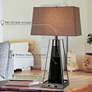 Lite Source Granger Nickel and Black USB LED Table Lamp