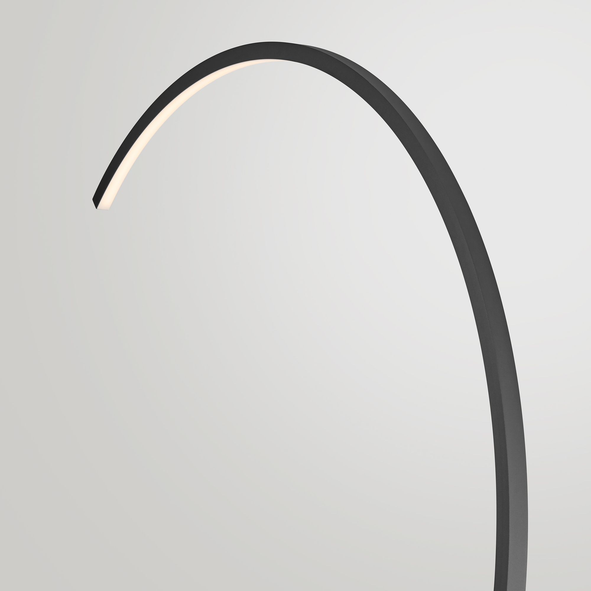 Image 3 Lite Source Guerra 74" High Black Modern LED Arc Floor Lamp more views