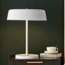 1_Lite Source Hakan 19" High White Finish Modern Table Lamp