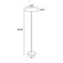 4_Lite Source Hakan 60 1/4 High Modern Black Floor Lamp more views