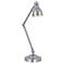 Lite Source Haley Polished Steel Metal Desk Lamp