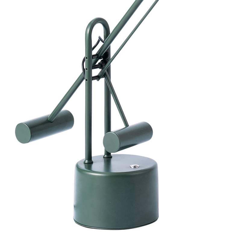 Image 4 Lite Source Halotech Green Adjustable Balance Arm Modern LED Desk Lamp more views