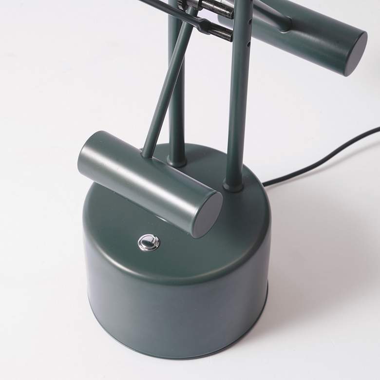 Image 5 Lite Source Halotech Green Adjustable Balance Arm Modern LED Desk Lamp more views