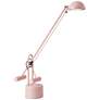 Lite Source Halotech Peach Adjustable Balance Arm Modern LED Desk Lamp