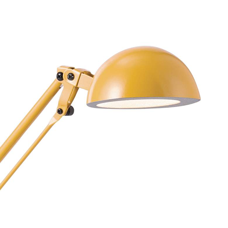 Image 3 Lite Source Halotech Yellow Metal Balance Arm Modern LED Desk Lamp more views