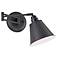 Lite Source Hancock Dark Bronze Hardwire Swingarm Wall Light