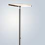 Thumbnail3 of Lite Source Hector 71 3/4" Brushed Nickel LED Torchiere Floor Lamp more views
