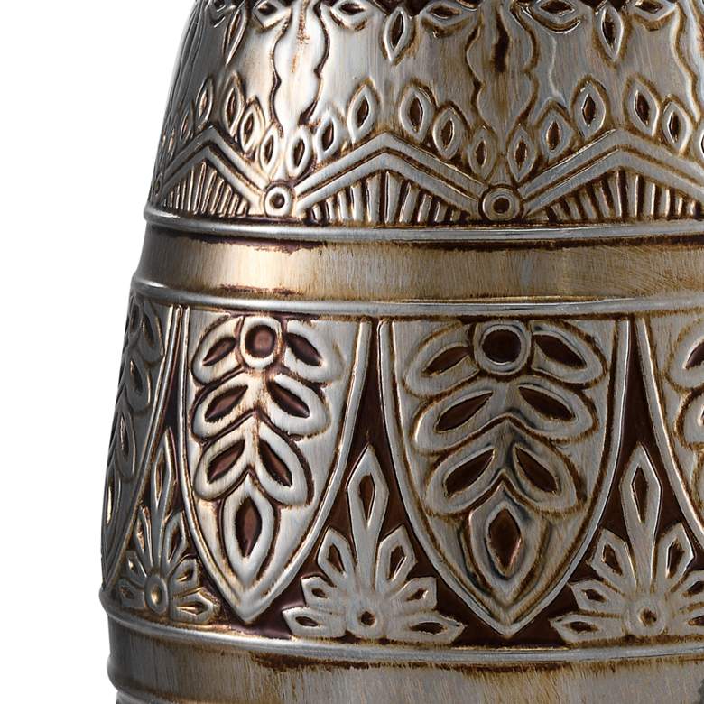 Image 6 Lite Source Hinata 27 1/4" Silver and Bronze Ceramic Table Lamp more views