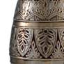 6_Lite Source Hinata 27 1/4" Silver and Bronze Ceramic Table Lamp more views