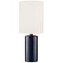 Lite Source Jackie 19" High Navy Blue Accent Table Lamps Set of 2