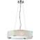Lite Source Kaelin Curved Glass 20 3/4" Pendant Light