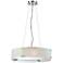 Lite Source Kaelin Curved Glass 20 3/4" Pendant Light