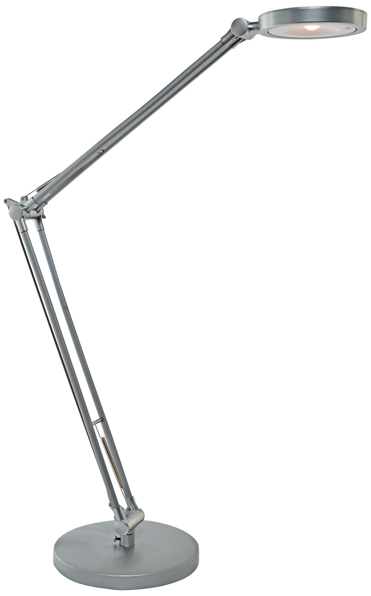 Lite Source Kai Adjustable Silver LED Desk Lamp
