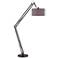 Lite Source Kailano Black Adjustable Floor Lamp