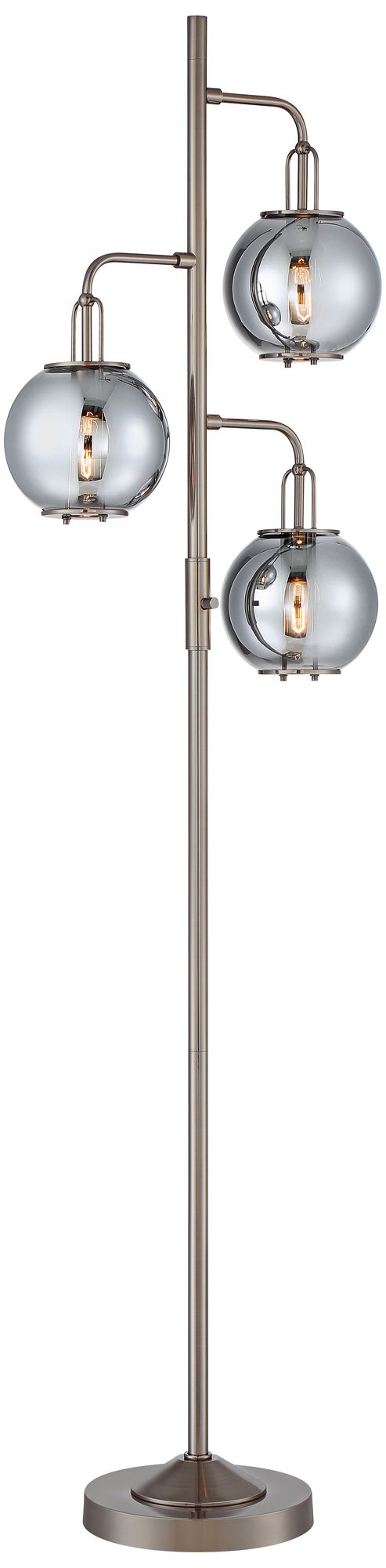 gun metal floor lamp