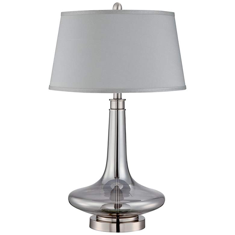 Image 1 Lite Source Kelston Clear Glass Table Lamp