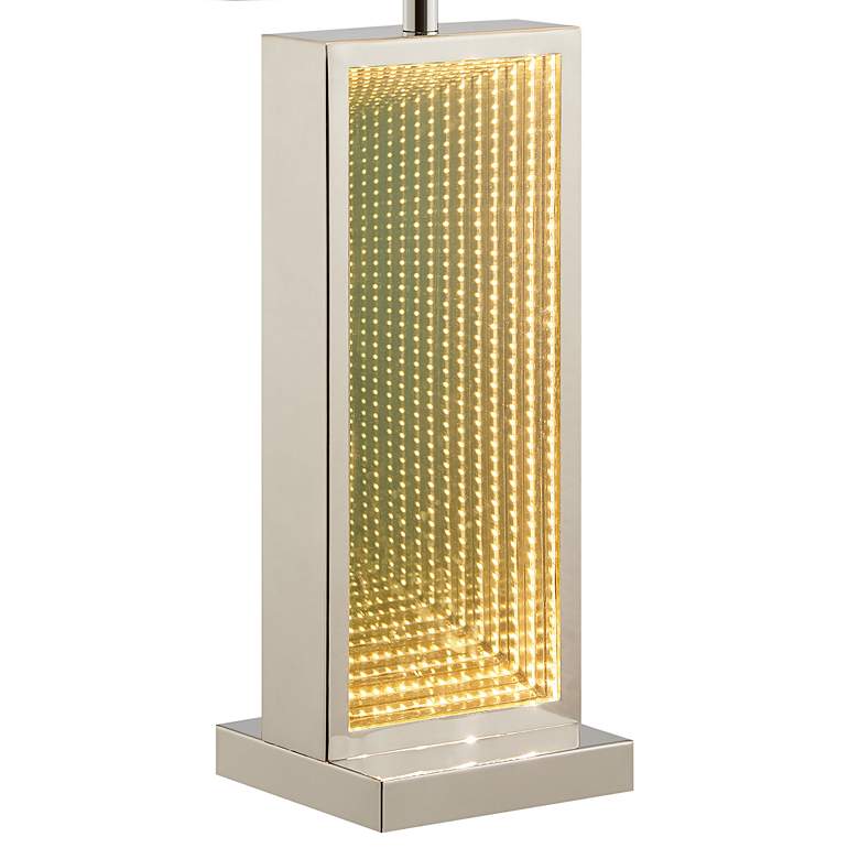 Image 5 Lite Source Konane 26" Chrome Table Lamp with LED Night Light more views