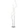 Lite Source Kyler Silver 3-Light LED Floor Lamp
