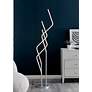 1_Lite Source Kyler Silver 3-Light LED Floor Lamp