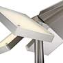 Lite Source Lampard 71" Brushed Nickel LED Torchiere Floor Lamp
