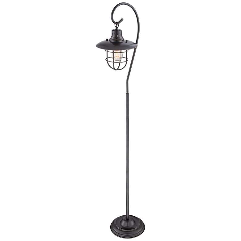 Image 3 Lite Source Lanterna II 58 1/2" High Bronze Floor Lamp more views
