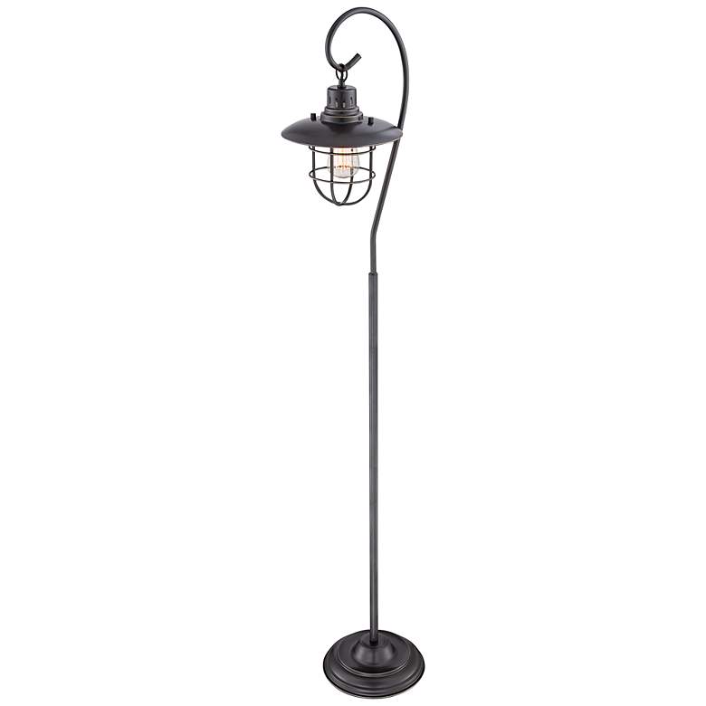 Image 3 Lite Source Lanterna II 58 1/2 inch High Bronze Floor Lamp more views