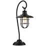 2_Lite Source Laterna II 23" High Deep Bronze Metal Table Lamp