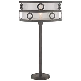 Image1 of Lite Source Lavinia 29 1/2" Burnished Bronze Metal Table Lamp
