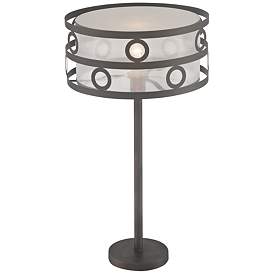 Image2 of Lite Source Lavinia 29 1/2" Burnished Bronze Metal Table Lamp more views