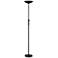 Lite Source Lemuel II Black Finish Modern LED Torchiere Floor Lamp