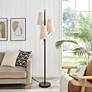 3_Lite Source Linnea Soft Bronze 3-Light Floor Lamp more views