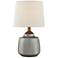 Lite Source Lismore 17" High Gray Ceramic Accent Table Lamp