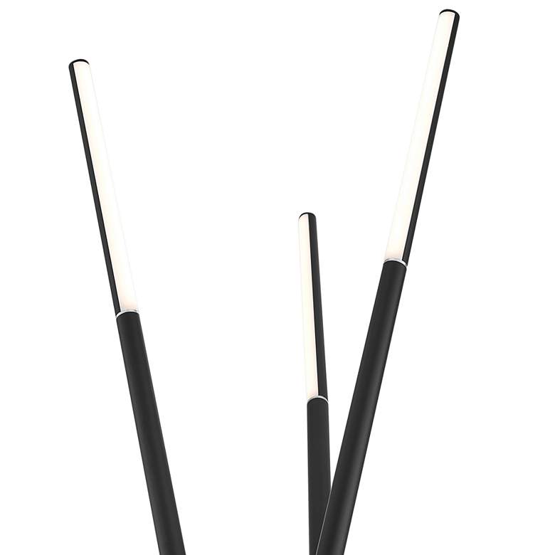 Image 5 Lite Source Lorant 73 1/2" Black Metal LED Modern Tripod Floor Lamp more views