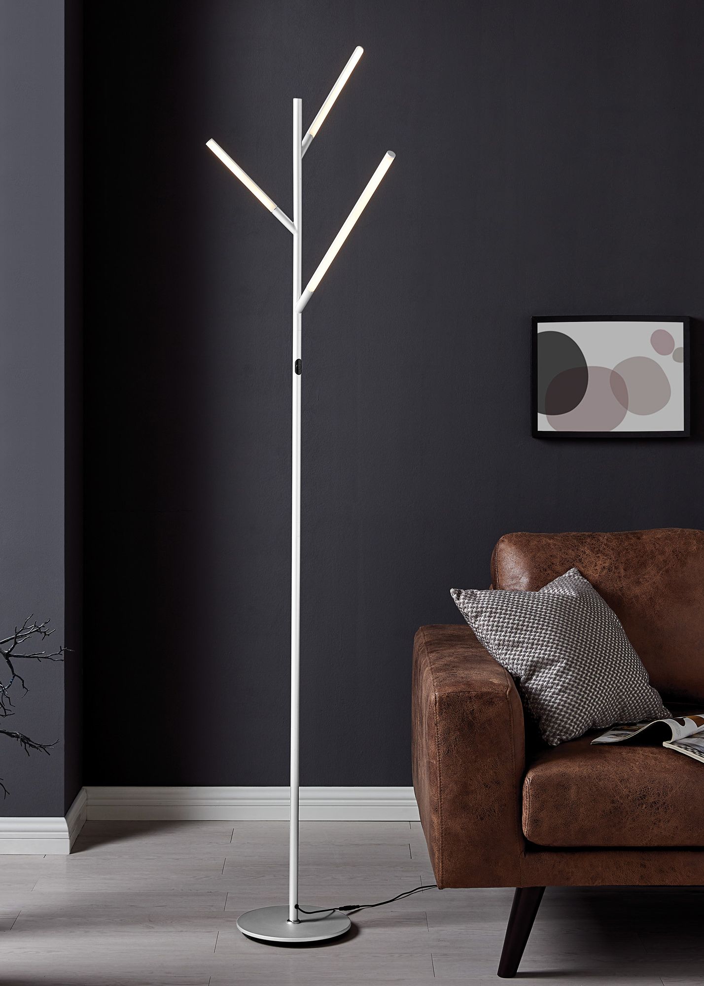 led tree floor lamp