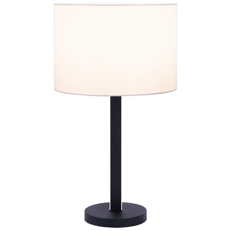 Image 1 Lite Source Lucci 28" High Black Table Lamp