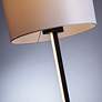 3_Lite Source Lucci 63" High Black Metal Floor Lamp more views