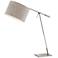 Lite Source Lucilla Brushed Nickel Desk Lamp