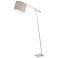 Lite Source Lucilla Brushed Nickel Floor Lamp