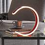 Lite Source Luma 12 1/2" High Red LED Accent Table Lamp