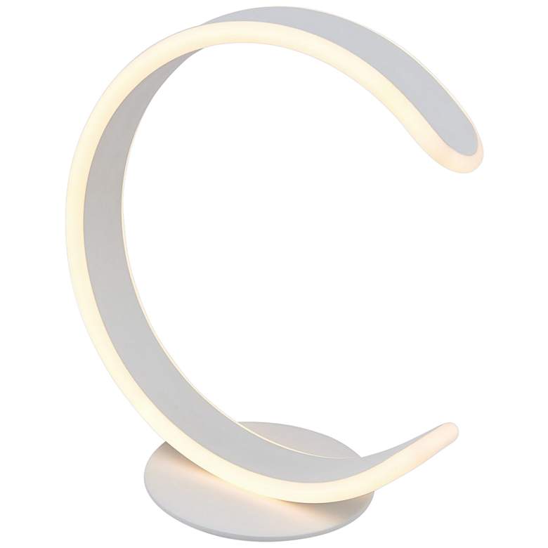 Image 2 Lite Source Luma 12 1/2" High White LED Accent Table Lamp