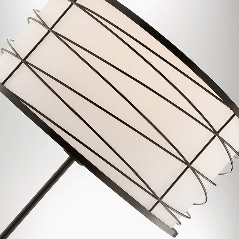 Image 3 Lite Source Lumiere 29 3/4" Black Battery Powered Outdoor Floor Lamp more views