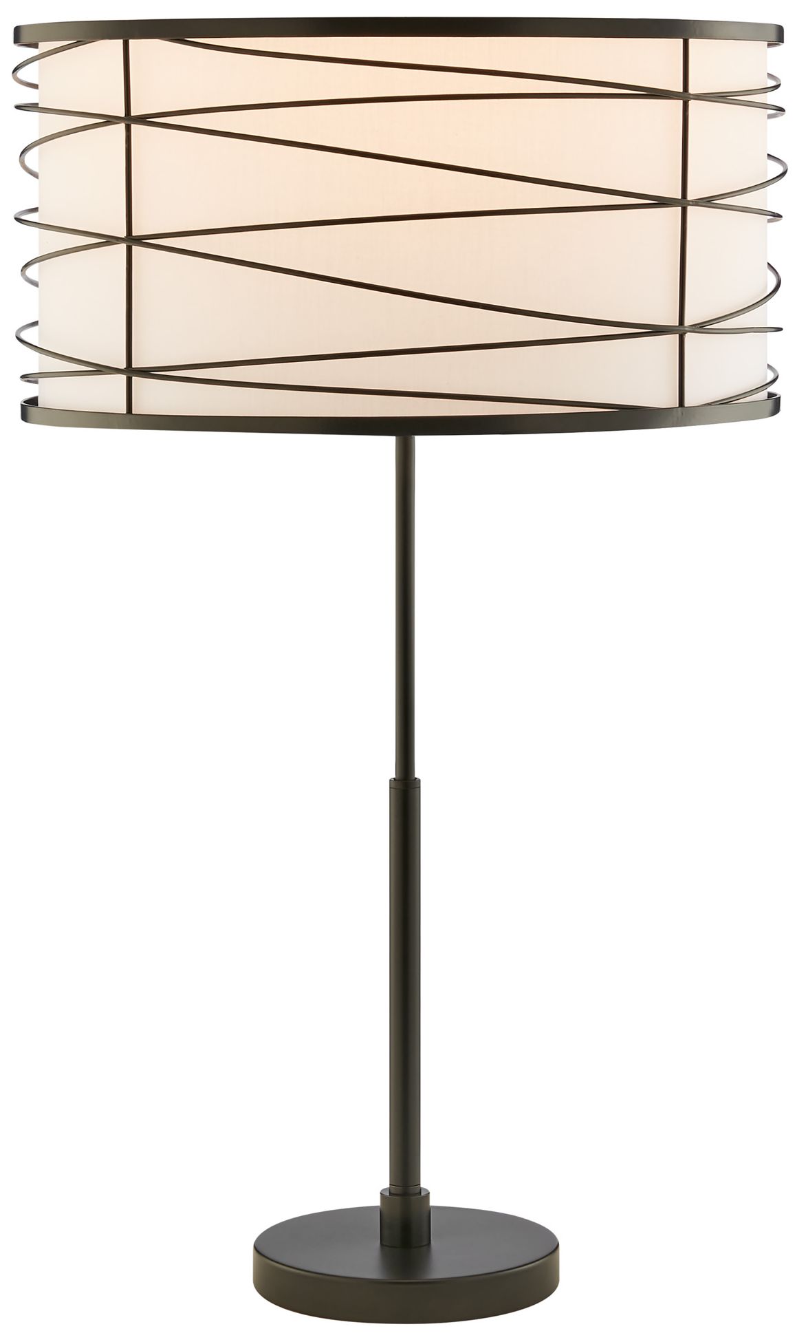 Image 2 Lite Source Lumiere 29 3/4" Black Battery Powered Table Lamp