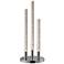 Lite Source Lunette 25" High 3-Light Modern Silver Accent Table Lamp