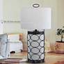 6_Lite Source Luvenia 28 1/2" Black LED Table Lamp with USB Port more views