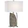 Lite Source Lynch Driftwood and Acrylic Table Lamp