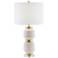 Lite Source Madelia 29 1/4" High Modern White Ceramic Table Lamp